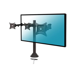 3 écrans 13"- 20" fixation bord/travers table | Kimex International 