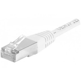 DEXLAN Cordon RJ45 catégorie 6A F - UTP blanc - 10 m - DEX859584 | Dexlan 
