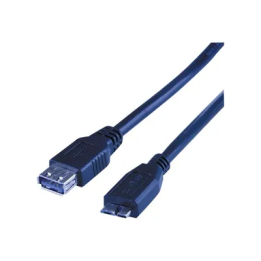 CÂBLE USB 3 OTG TYPE A FEMELLE - MICRO B MÂLE - 1M - MC923AFHBO1M | MCL Samar 