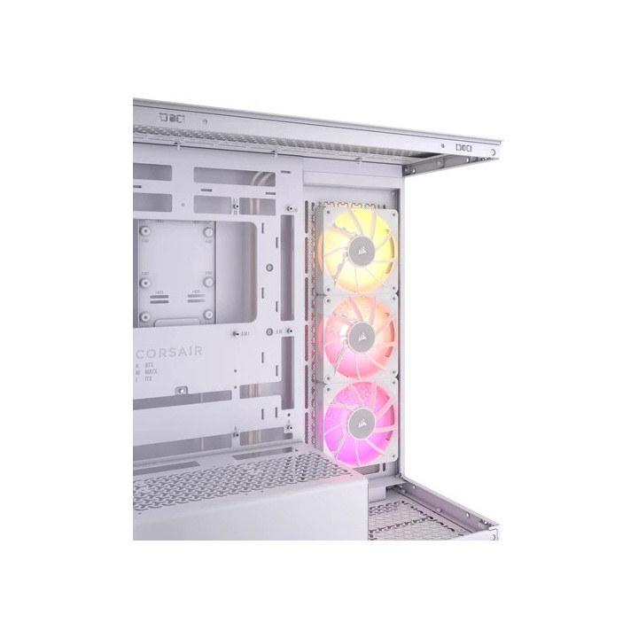 iCUE LINK 3500X RGB Blanc - MT - SansAlim - ATX - CC9011281WW | Corsair 