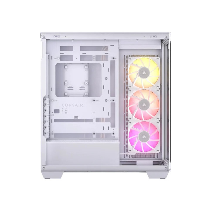 iCUE LINK 3500X RGB Blanc - MT - SansAlim - ATX - CC9011281WW | Corsair 