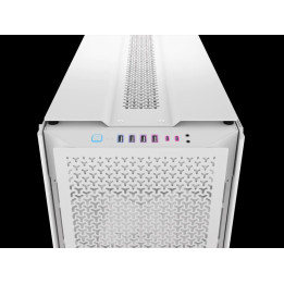 iCUE LINK 9000D RGB AIRFLOW - GT - SsAlim - ATX -Blanc - CC9011274WW | Corsair 