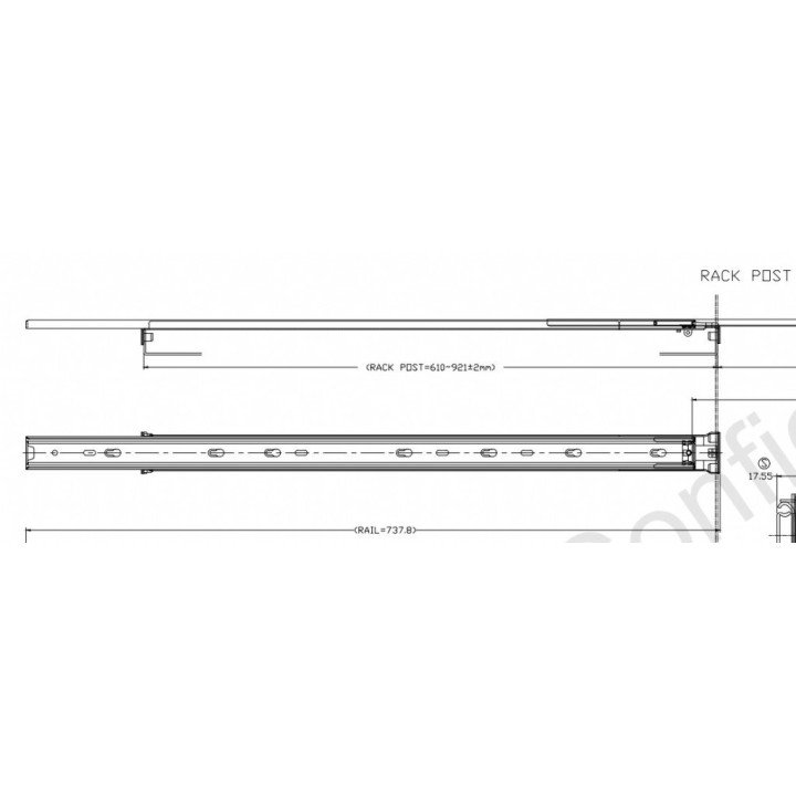 3RAMIS129500 - Kit de RAIL pour RACK INWIN - 3RAMIS129500 | In Win 
