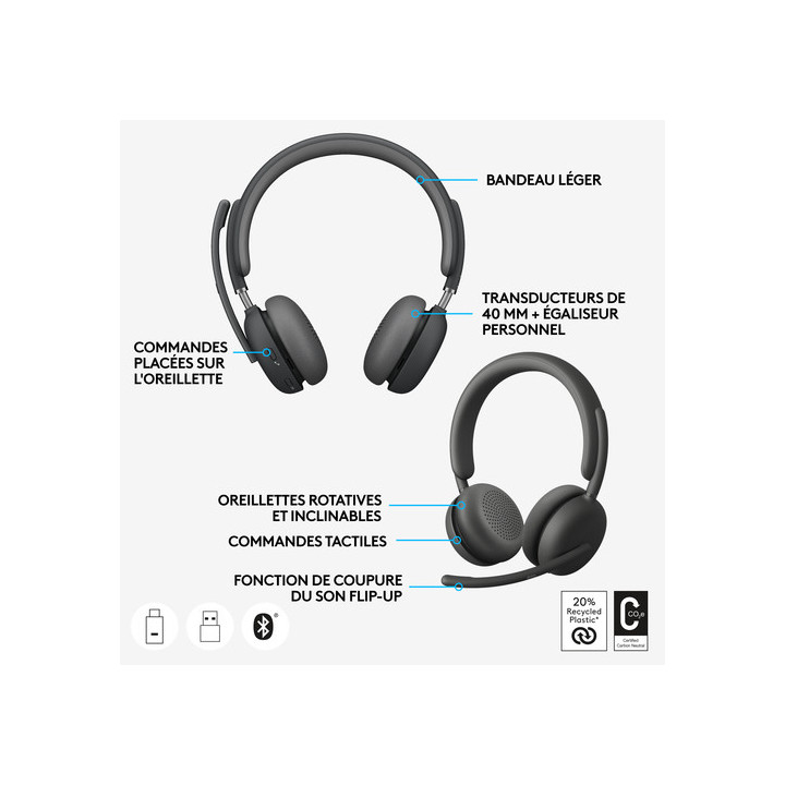 Zone Wireless 2 - 981001311 | Logitech 