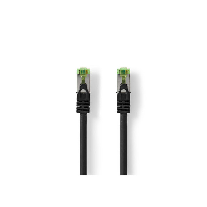 Câble RJ45 CAT7 S - FTP - male - male - 1m - Noir - CCGL85420BK10 | Nedis 