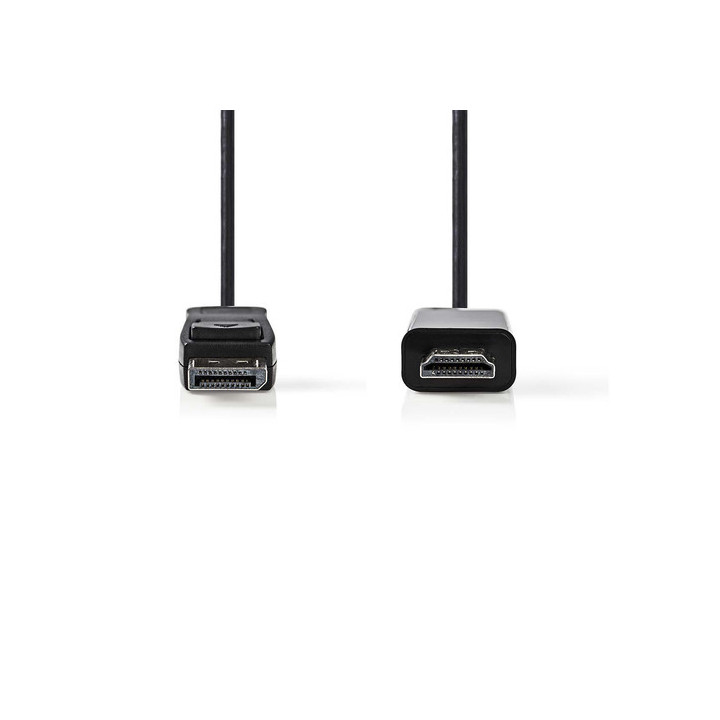 Cable DisplayPort vers HDMI - 2m - Noir - CCGB37100BK20 | Nedis 
