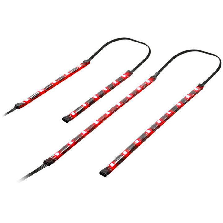 Kit 4 barres LEDS rouges magnétiques | Spirit Of Gamer 
