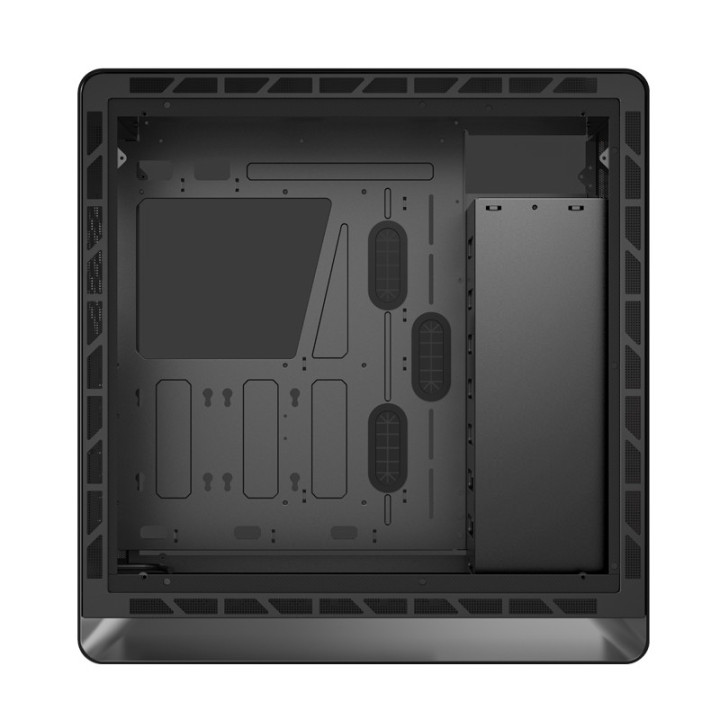 UMX6 TG Black - MT/Sans Alim/E-ATX | Jonsbo 