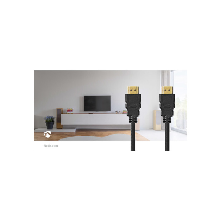 Câble HDMI 2.1 Ultra haute vitesse 8K - 2m - CVGP35000BK20CVGL35000BK20 | Nedis 