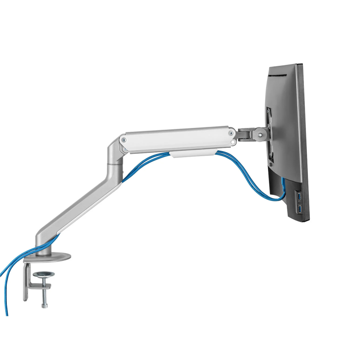 Support de bureau Full Motion 1 écran PC 17"- 32" - 0152601 | Kimex International 