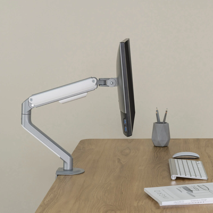 Support de bureau Full Motion 1 écran PC 17"- 32" - 0152601 | Kimex International 