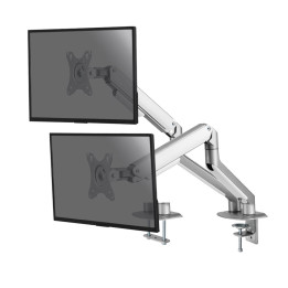 Support de bureau Full Motion 2 écrans 17"- 32" - 0152602 | Kimex International 