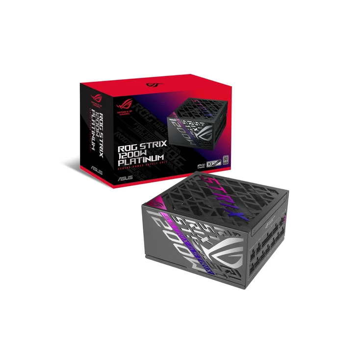 ROG STRIX 1200P Gaming - 1200W - 80+ Platinum - Noir - 90YE00W0B0NA00 | Asus 