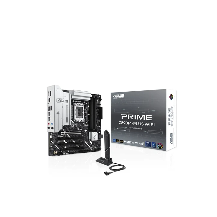 PRIME Z890M-PLUS WIFI - Z890 - LGA1851 - DDR5 - mATX - 90MB1J80M0EAY0 | Asus 