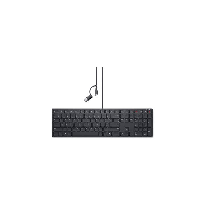 Dell KB525C - Clavier Français noir Wired 