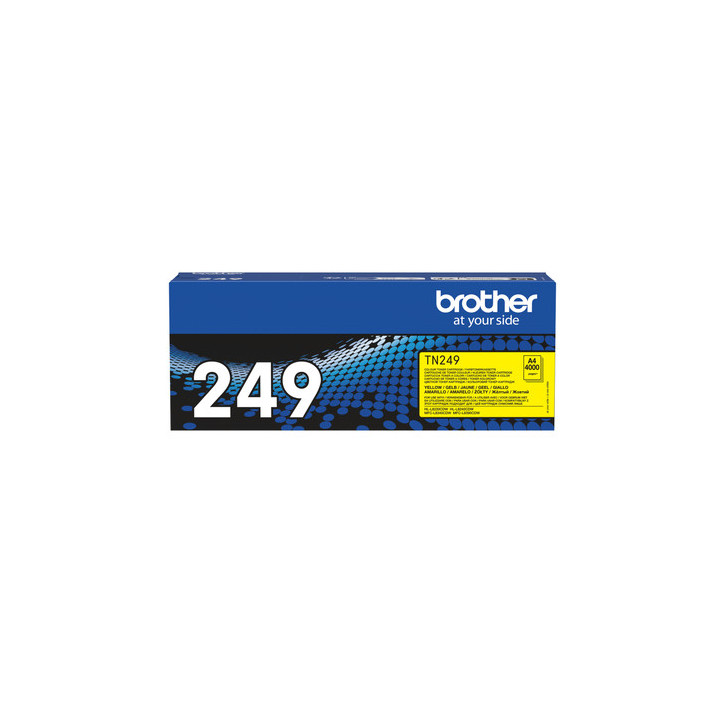 Toner Jaune 4000 pages - TN249Y | Brother 