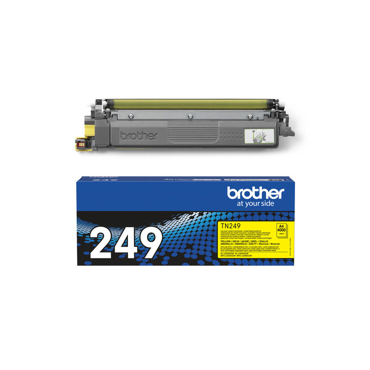 Toner Jaune 4000 pages - TN249Y | Brother 