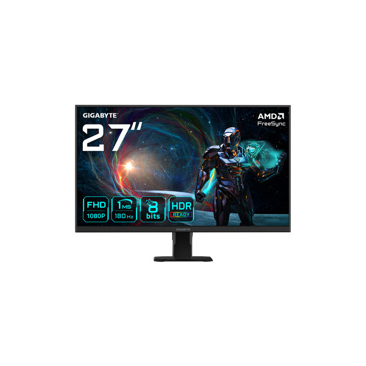 GS27FA 27" FHD - 180Hz - Fast-IPS - 1ms - HDR - FreeSync - GS27FA | Gigabyte 