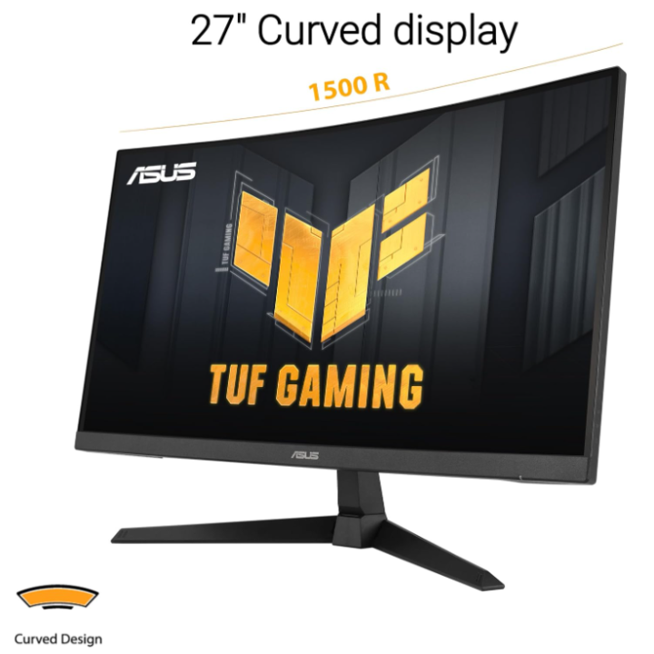 TUF 27" CURVE QHD - 180Hz - 1ms - FAST-VA - HDR - FreeSync - 90LM0AQ1B01170 | Asus 