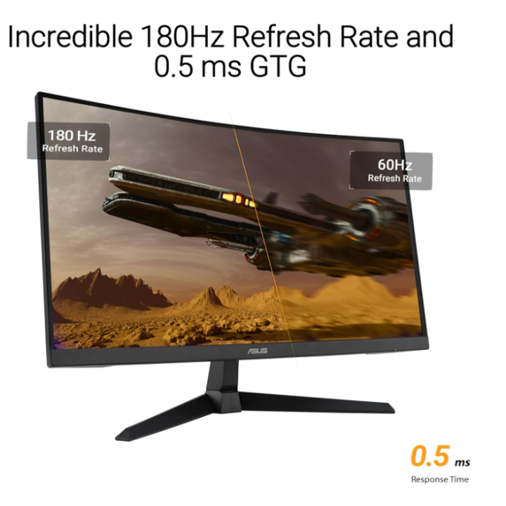 TUF 27" CURVE QHD - 180Hz - 1ms - FAST-VA - HDR - FreeSync - 90LM0AQ1B01170 | Asus 