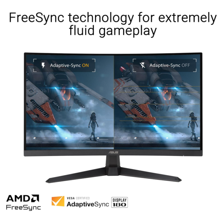 TUF 27" CURVE QHD - 180Hz - 1ms - FAST-VA - HDR - FreeSync - 90LM0AQ1B01170 | Asus 