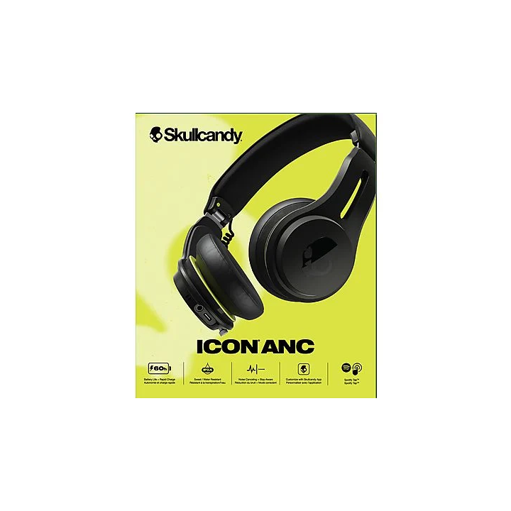 ICON ANC WIRELESS - Noir - S5IOWS740 | Skullcandy 