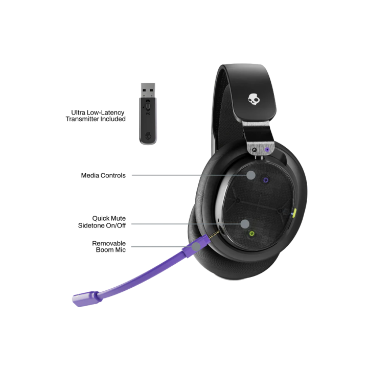 PLYR Wireless - Digi-Black - S6PPYP003 | Skullcandy 