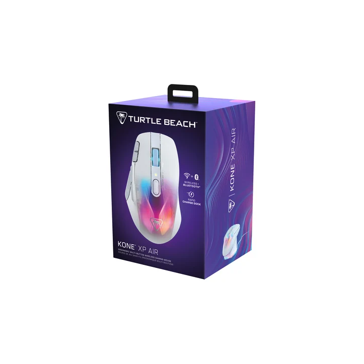 Kone XP Air - Sans fil - Bluetooth - RGB - Blanc - TBM110115 | Turtle Beach 