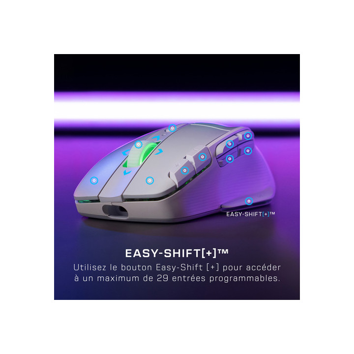 Kone XP Air - Sans fil - Bluetooth - RGB - Blanc - TBM110115 | Turtle Beach 
