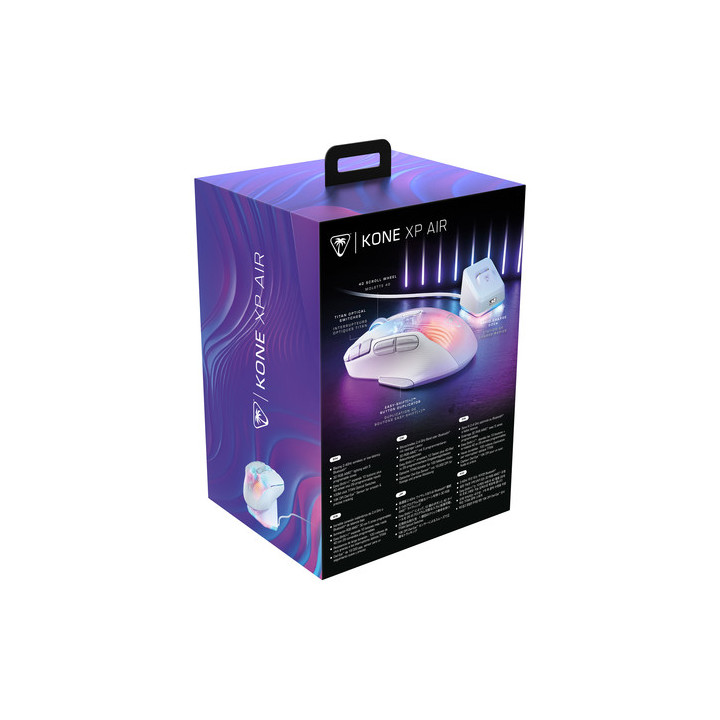 Kone XP Air - Sans fil - Bluetooth - RGB - Blanc - TBM110115 | Turtle Beach 