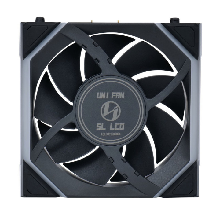 UNI FAN SL LCD ARGB PWM - Sans Fil 120mm - Noir - 12SLLCD1W1B | Lian-Li 