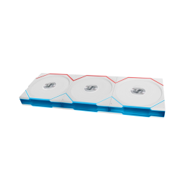 UNI FAN TL Ss fil ARGB PWM - Pack 3x120mm - Blanc - 12TL1W3W | Lian-Li 