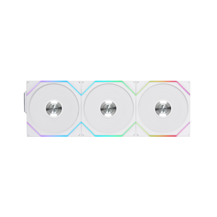 UNI FAN TL Ss fil ARGB PWM - Pack 3x120mm - Blanc - 12TL1W3W | Lian-Li 
