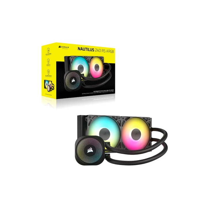 NAUTILUS 240 ARGB - 240 mm - Noir - CW9060092WW | Corsair 