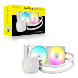 NAUTILUS 240 ARGB - 240 mm - Blanc - CW9060094WW | Corsair 