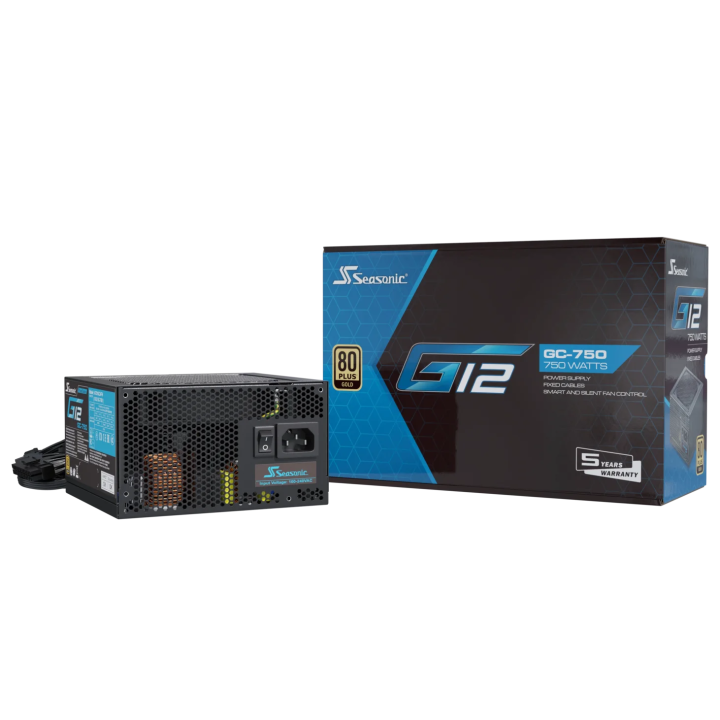 ATX 750W 80+ Gold - G12 GC-750 - SSP-750RT2 - SSP750RT2 | Seasonic 