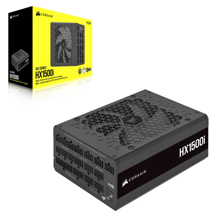 HX1500i C20 Version - ATX 1500W - 80+ Platinum - Noir - CP9020309EU | Corsair 