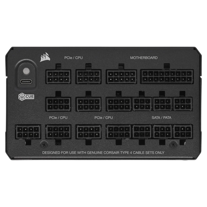 HX1500i C20 Version - ATX 1500W - 80+ Platinum - Noir - CP9020309EU | Corsair 