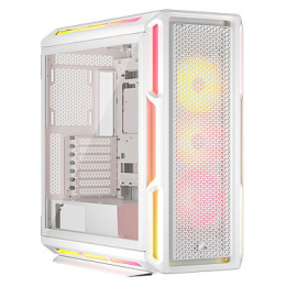 5000T LX RGB Blanc - MT - SansAlim - E-ATX# - CC9011299WW | Corsair 