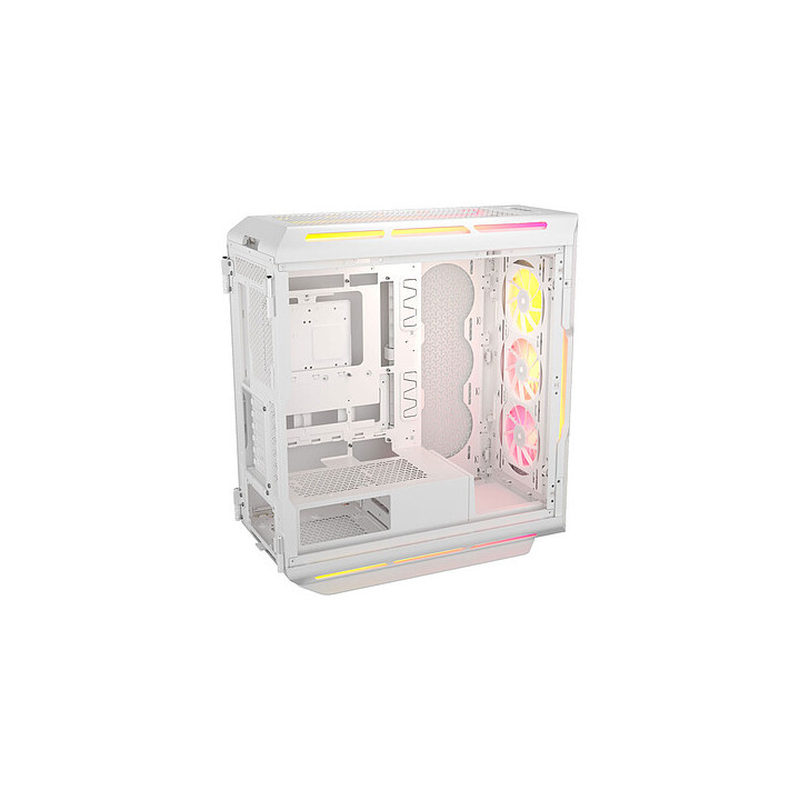 5000T LX RGB Blanc - MT - SansAlim - E-ATX# - CC9011299WW | Corsair 