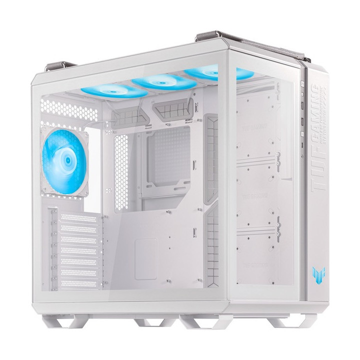 TUF Gaming GT502 Plus TG Blanc - MT - Sans Alim - ATX - 90DC0093B19000 | Asus 