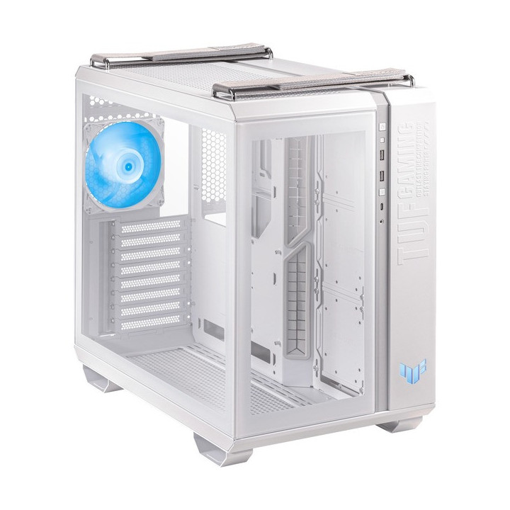 TUF Gaming GT502 Plus TG Blanc - MT - Sans Alim - ATX - 90DC0093B19000 | Asus 