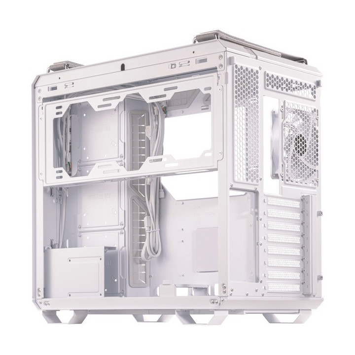 TUF Gaming GT502 Plus TG Blanc - MT - Sans Alim - ATX - 90DC0093B19000 | Asus 