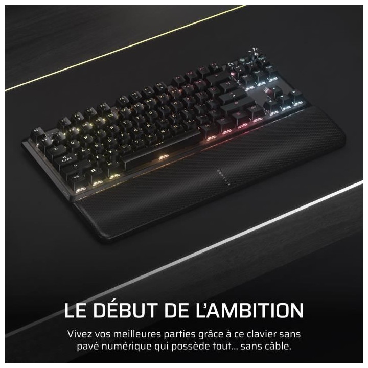 K70 CORE TKL - Noir - CH914901EFR | Corsair 