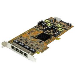 PCI-E - 4 ports Gigabit PoE - ST4000PEXPSE  | StarTech 